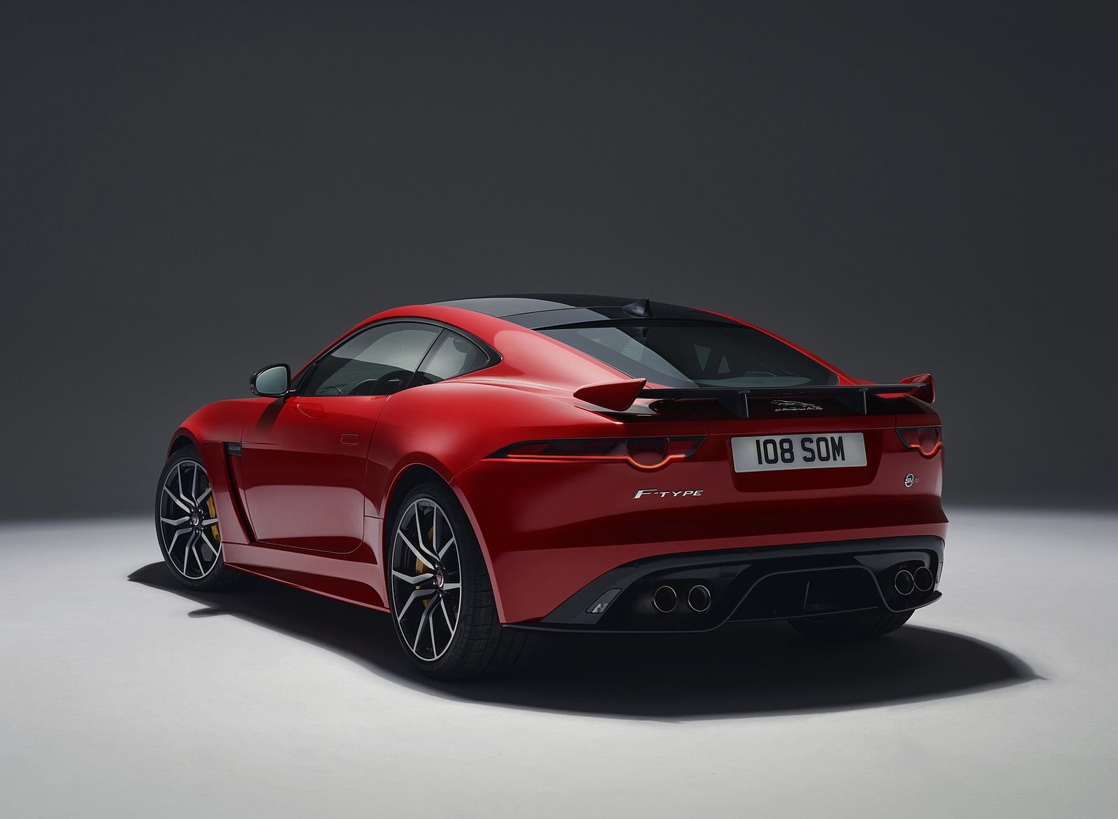 Jaguar F TYPE SVR Coupe Rear Three Quarter Wallpaper (39)