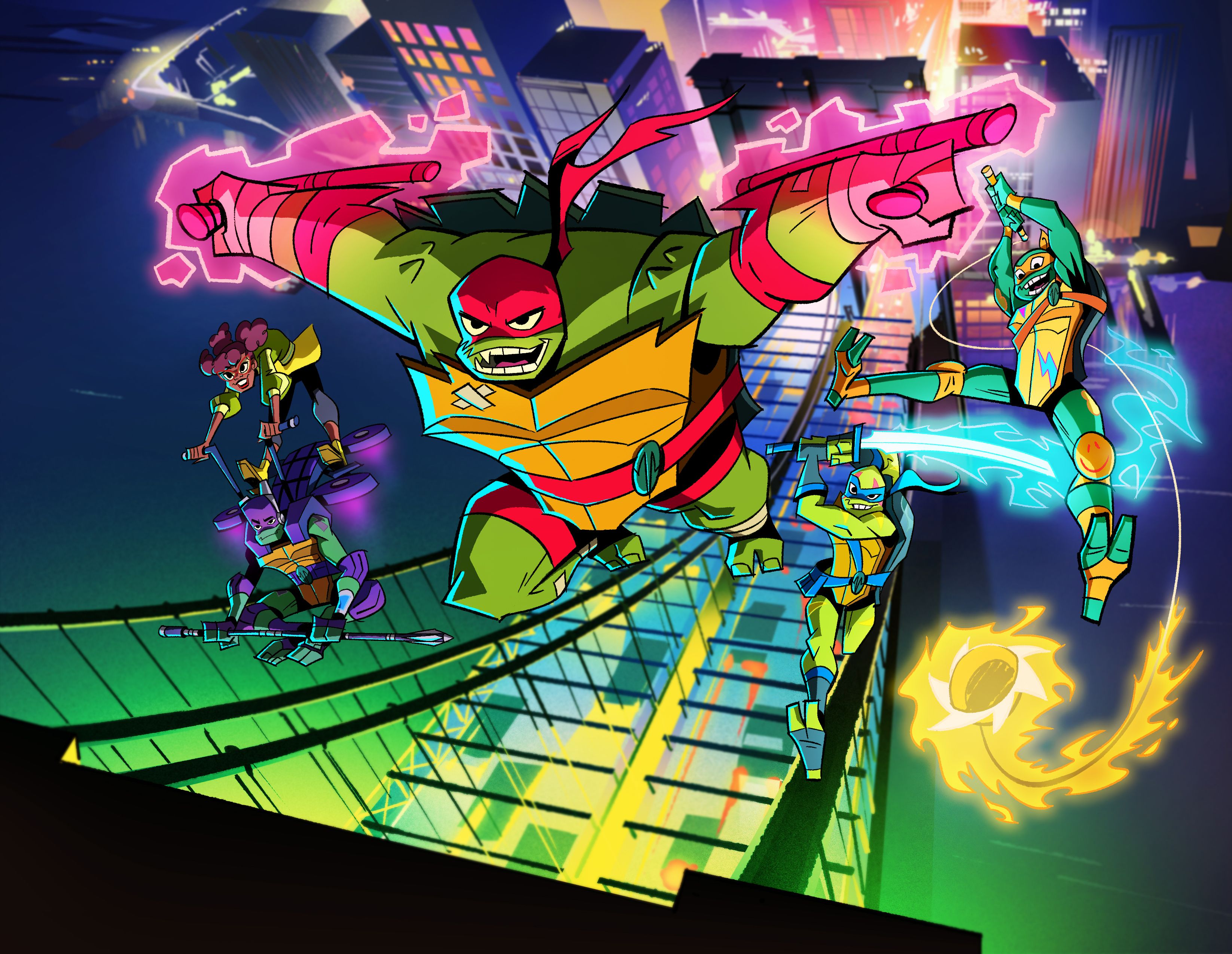 Rise of the Teenage Mutant Ninja Turtles Artwork Revealed