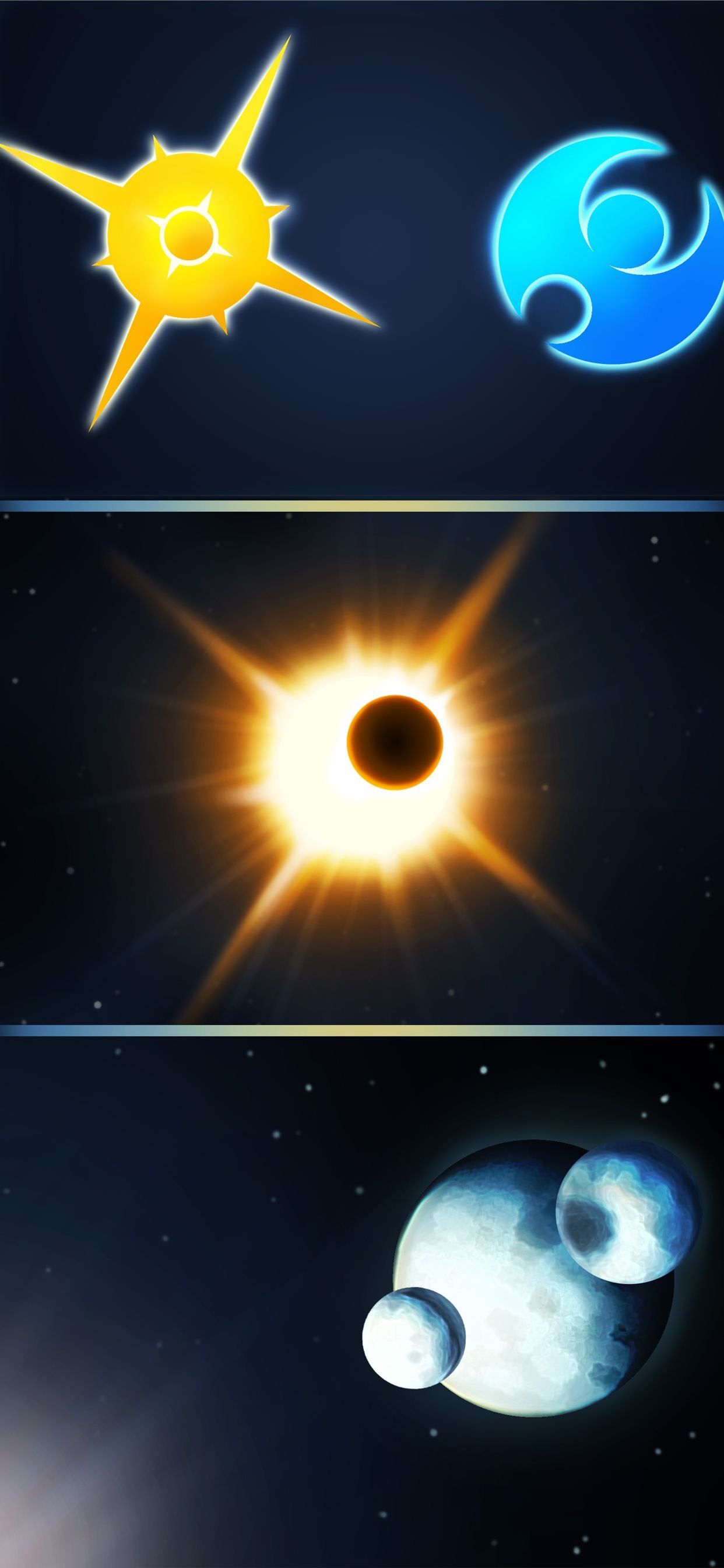 Pokemon Sun and Moon on afari iPhone X Wallpaper Free Download