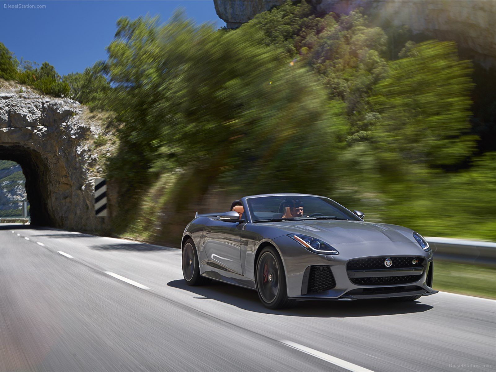 Jaguar F TYPE SVR Convertible 2017 Exotic Car Wallpaper Of 48, Diesel Station