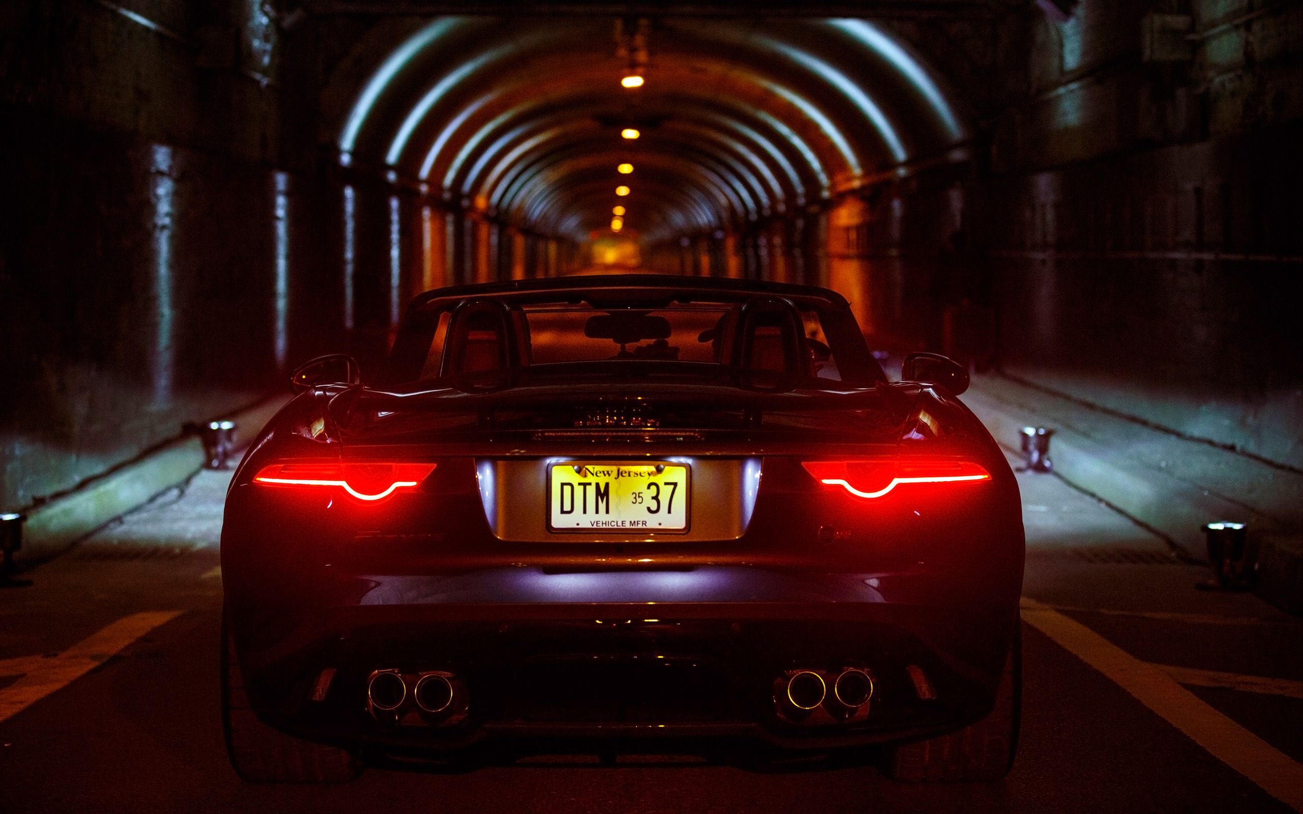 Jaguar F Type SVR Park Avenue Tunnel