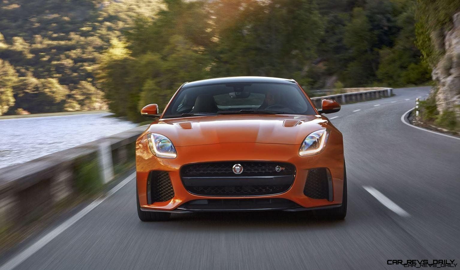 Off The Chain! 3.5s, 200MPH 2017 Jaguar F TYPE SVR New Image, Tech Specs And Pricing Revealed Car Revs Daily.com