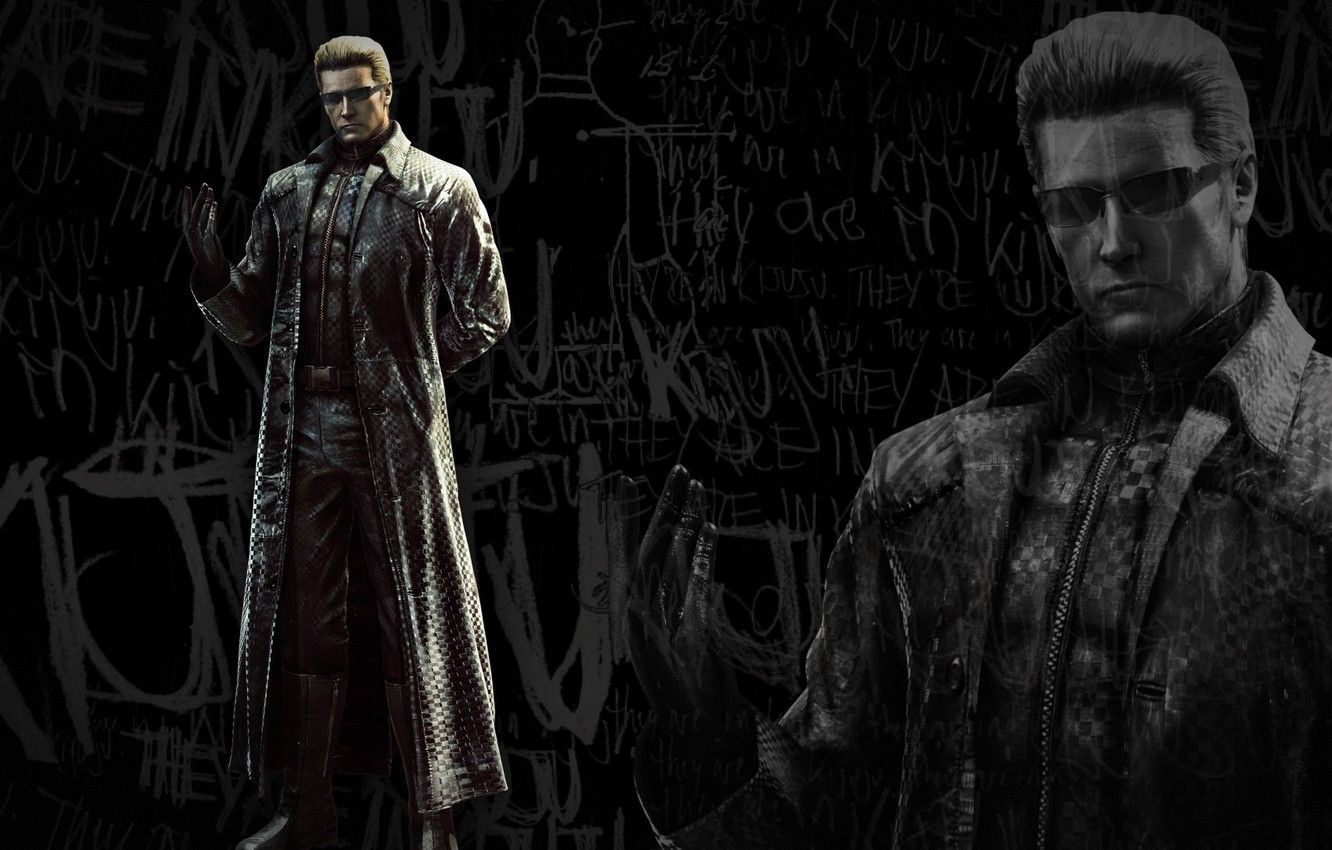 Wallpaper Resident Evil, Resident Evil Albert Wesker, Wesker image for desktop, section игры