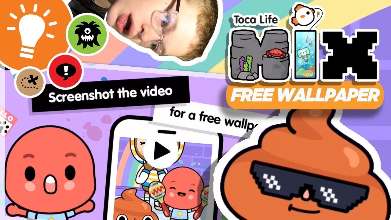 NEW FREE TOCA LIFE WALLPAPER!!! Life Mix CHANNEL by Toca Boca UPDATE!!!!
