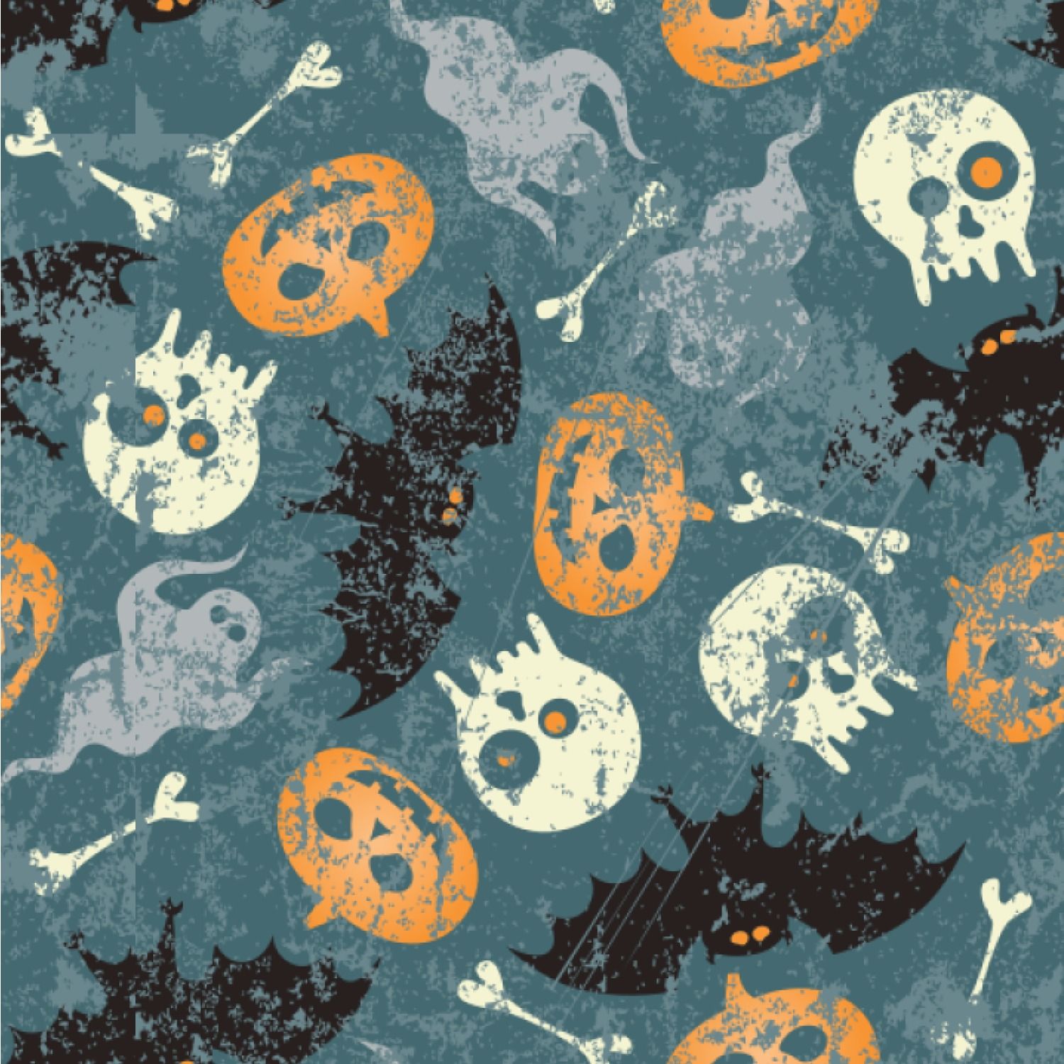 Vintage / Grunge Halloween Wallpaper & Surface Covering