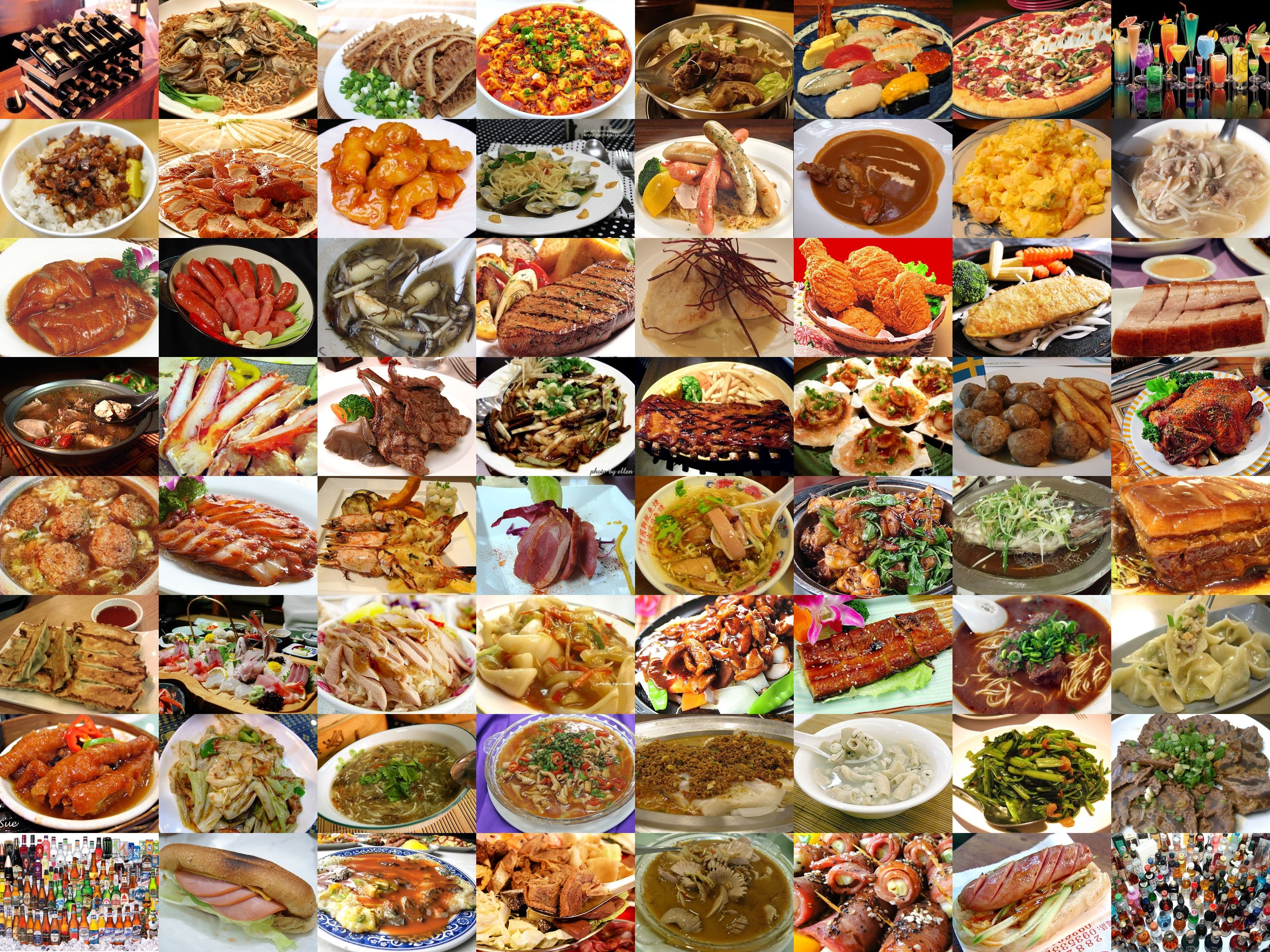 Разнообразие блюд