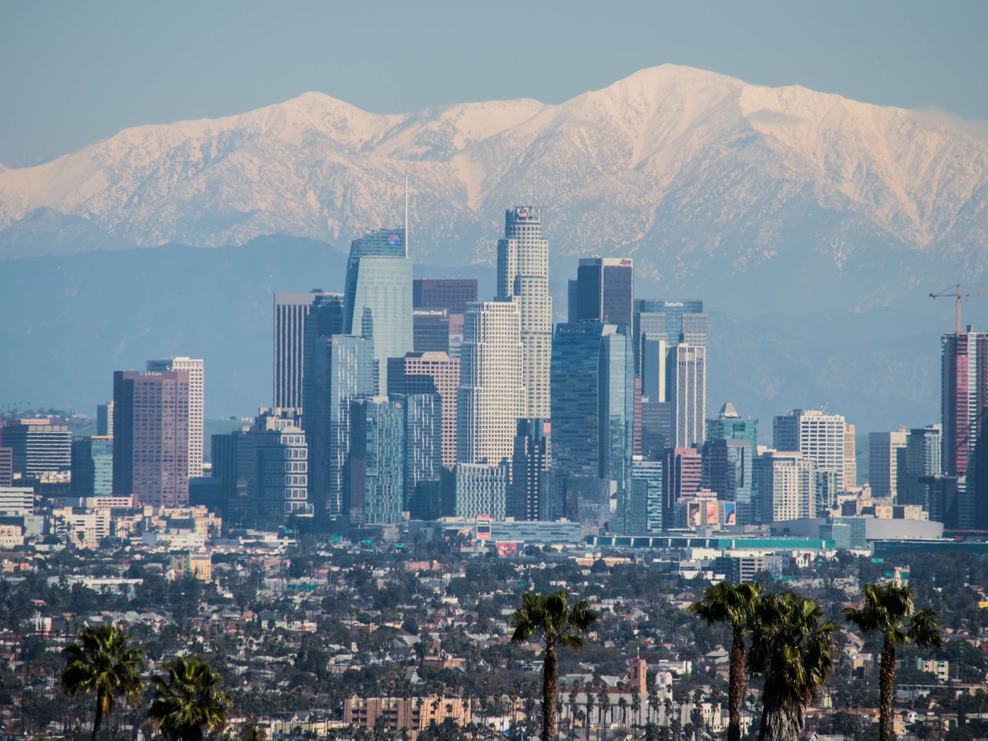 See how much LA's skyline changed in 10 years