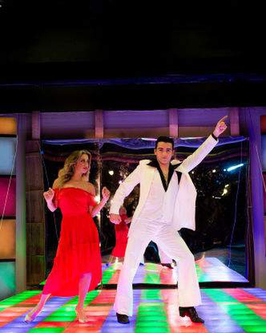 Terrific cast burns up the stage in Show Palace's 'Saturday Night Fever'