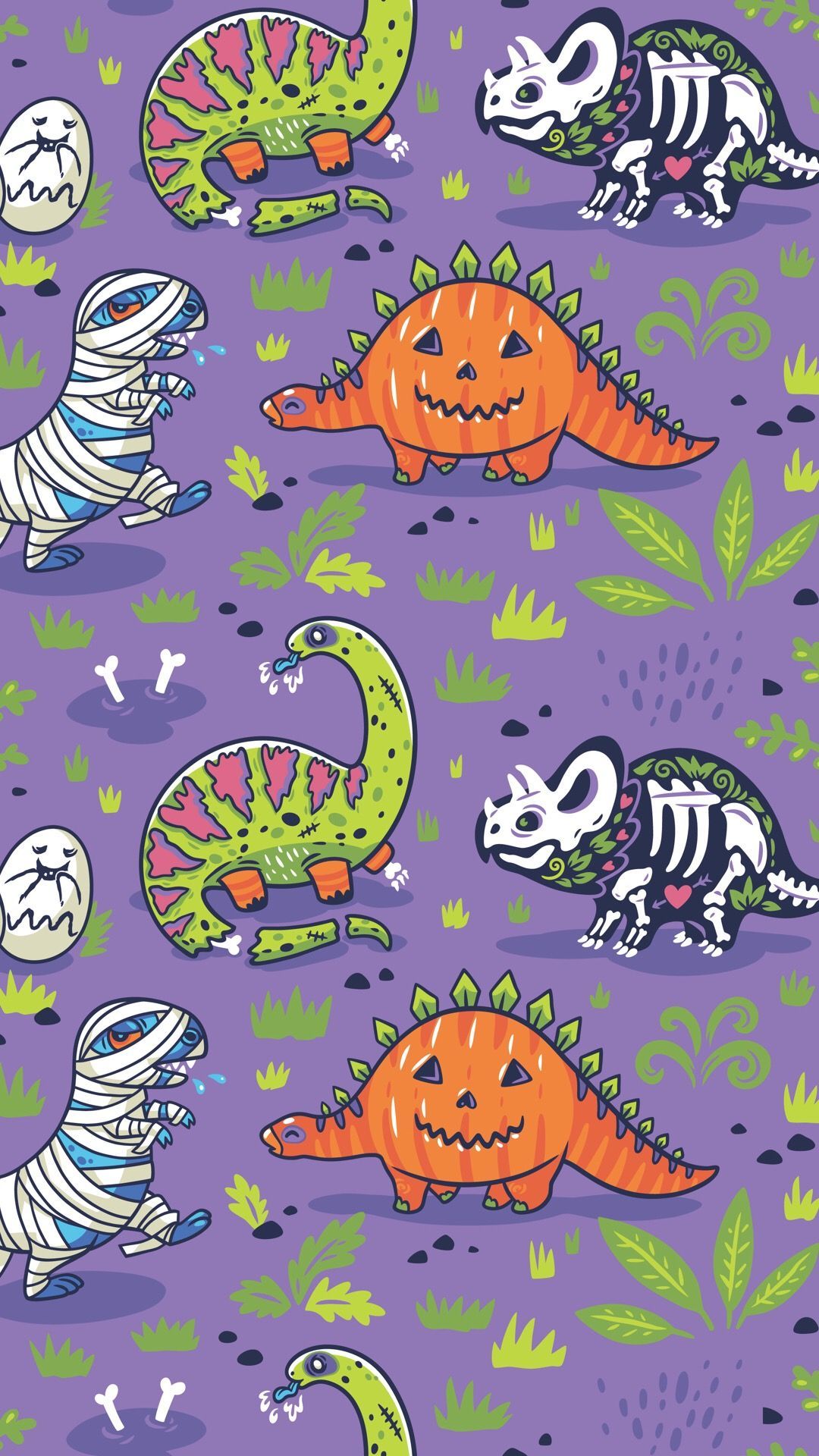 Get Halloween Aesthetic Cartoon Wallpaper Desktop Gif