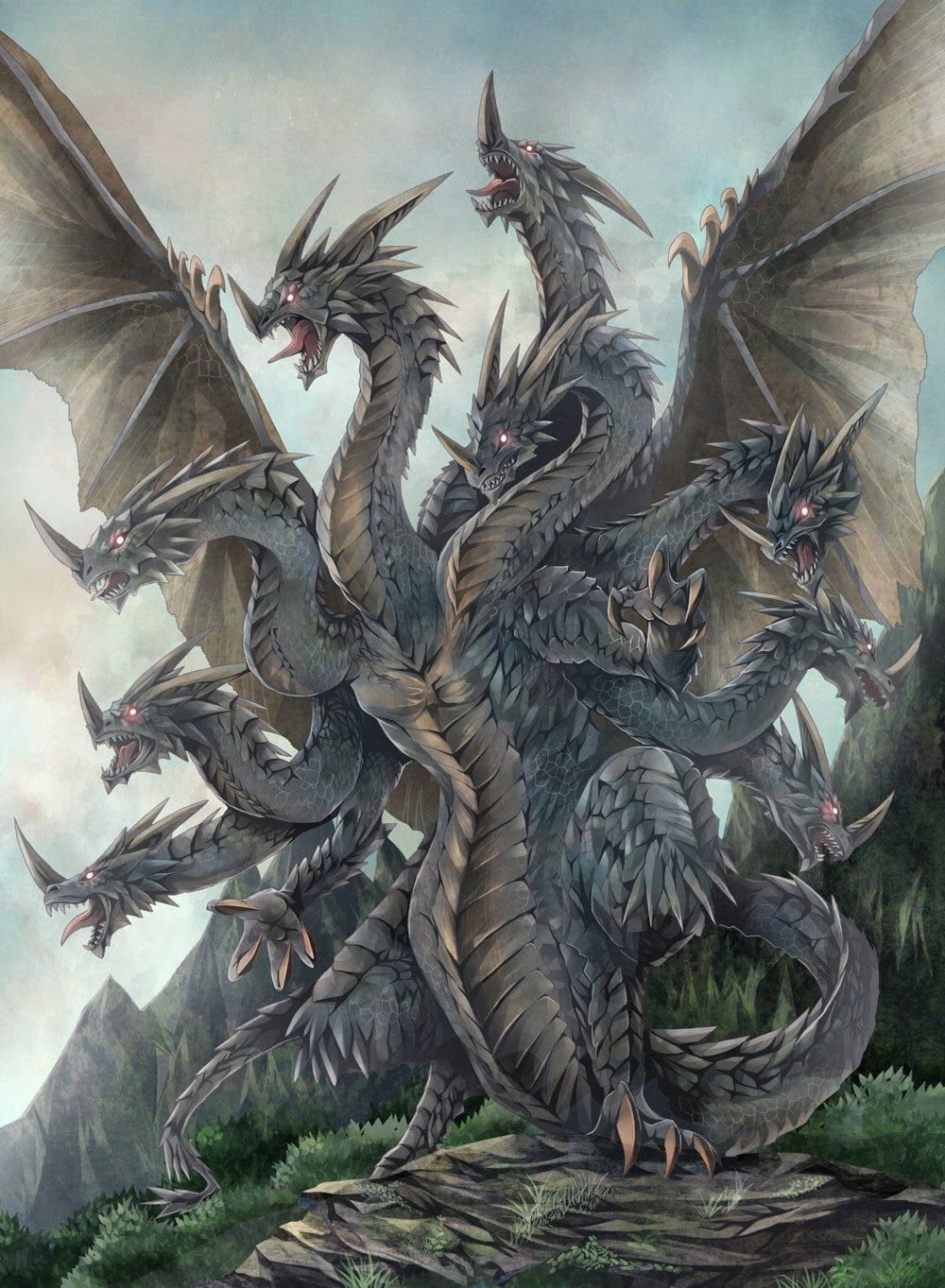 Best Hydra image. mythical creatures, creatures, mythical
