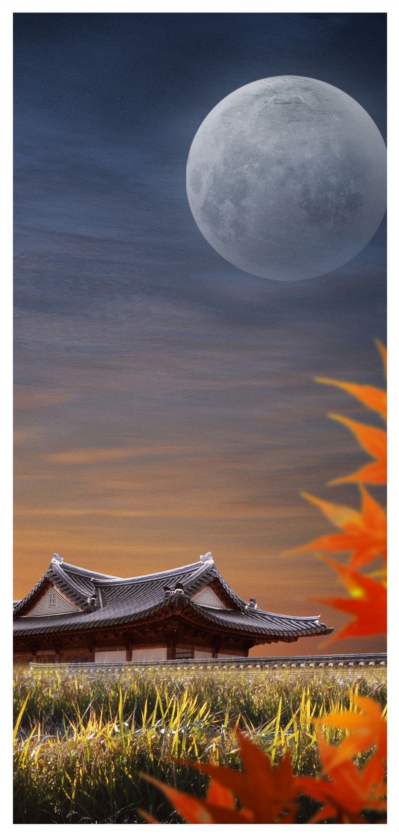 Mid Autumn Background Mobile Wallpaper Background Image Free Download 400604284 Lovepik.com