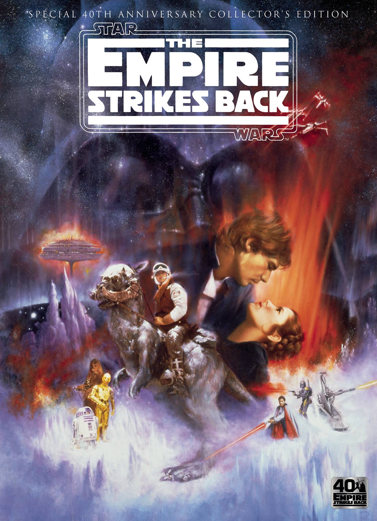 Star Wars: Star Wars: The Empire Strikes Back: 40th Anniversary (Collector's Newsstand Edition) from Star Wars: The Empire Strikes Back published by Titan Comics ForbiddenPlanet.com and Worldwide Cult Entertainment