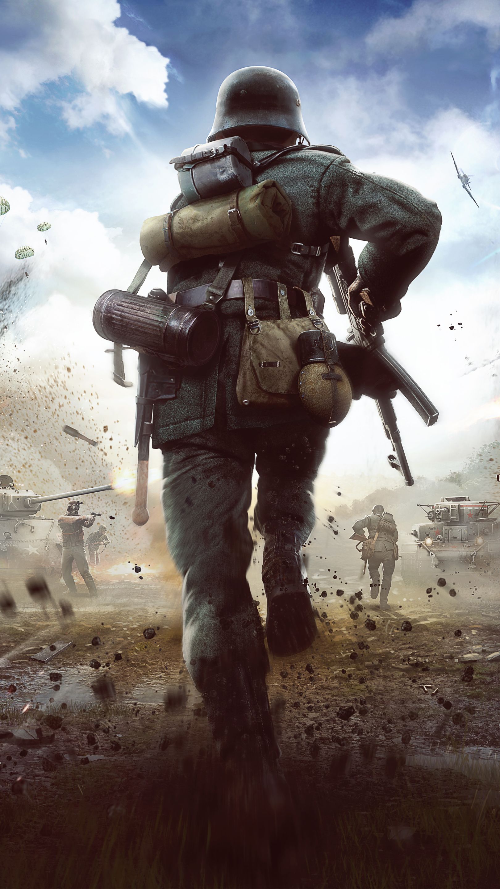 Heroes & Generals Mobile HD Wallpaper. Military drawings, Heroes and generals, Military wallpaper