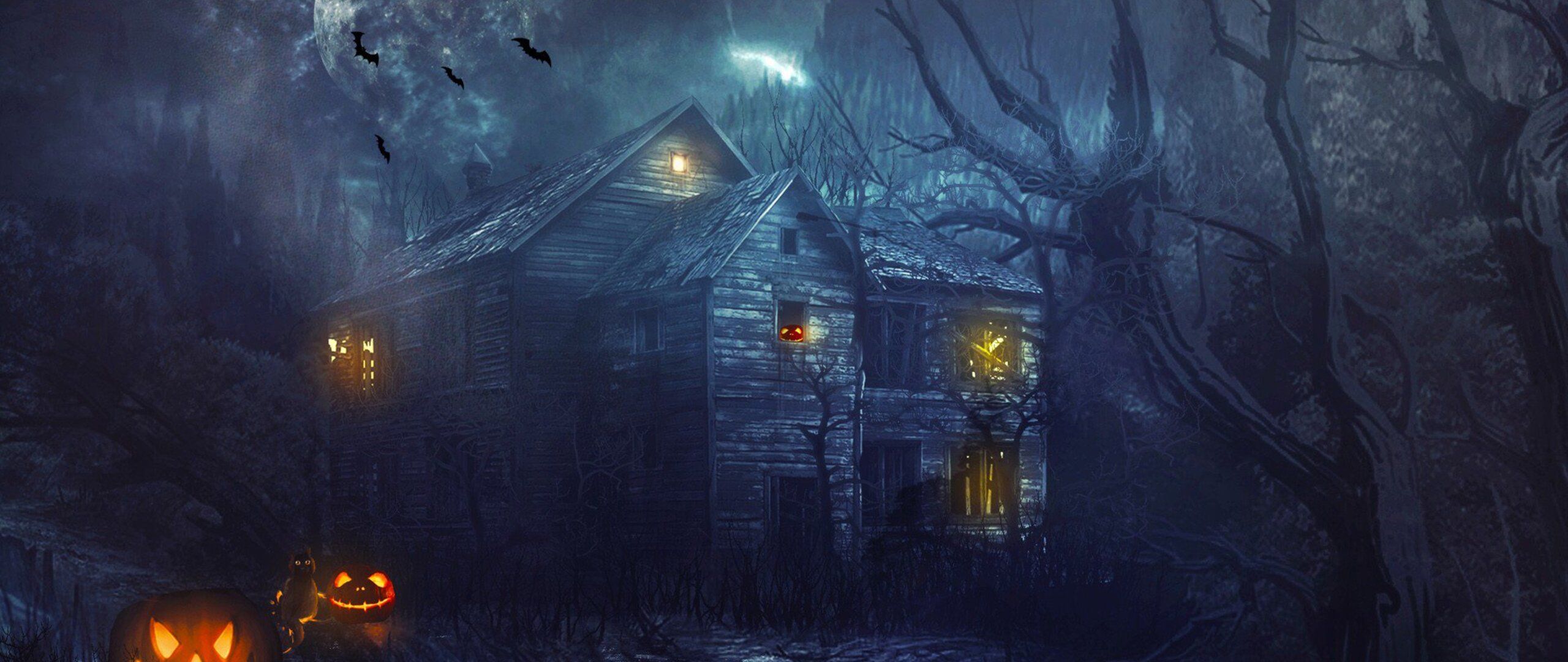 Halloween 2560x1080 Resolution HD 4k Wallpaper, Image, Background, Photo and Picture