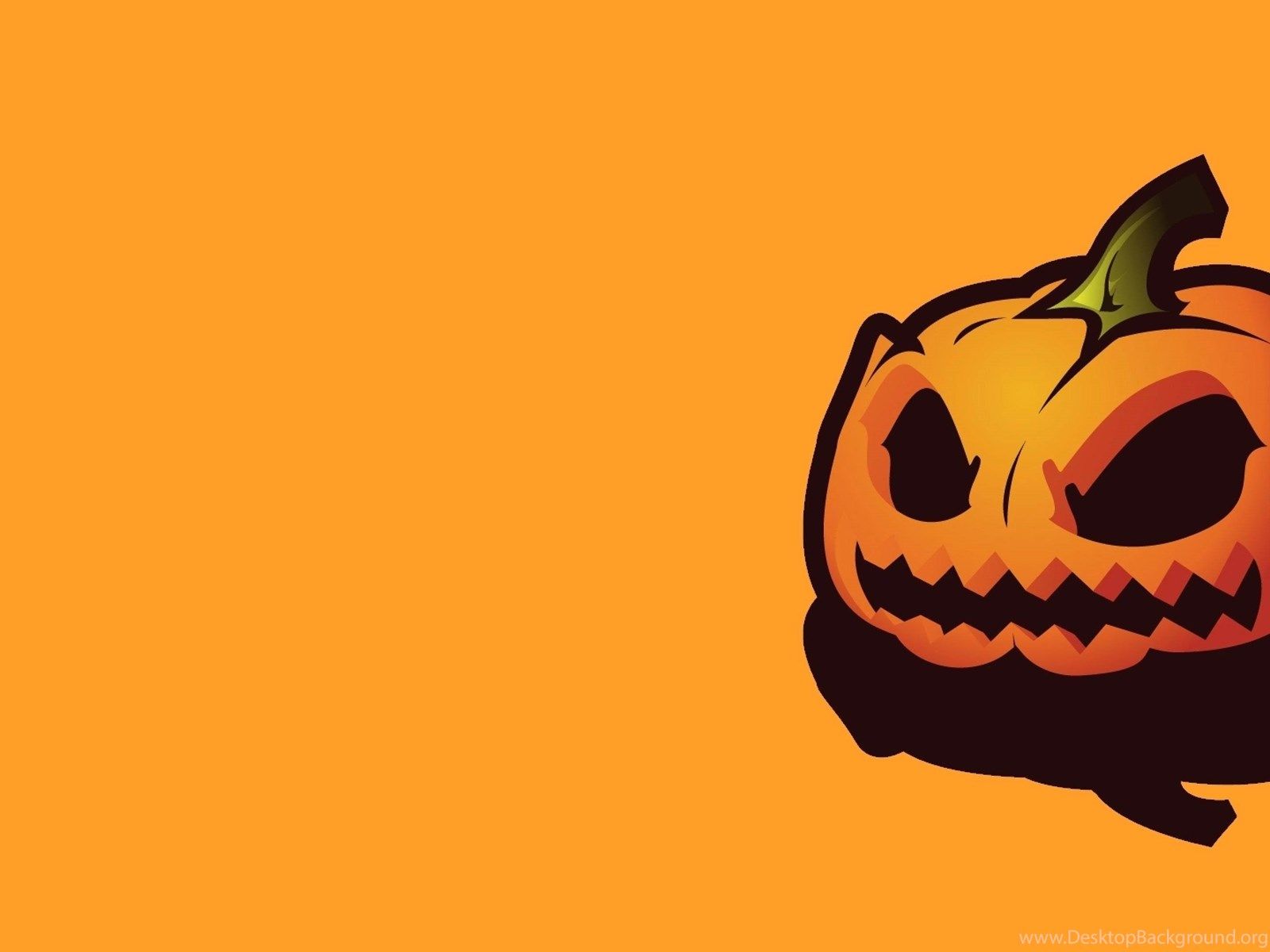 Cute Vector Halloween Pumpkin 3840x2160 4K 16 9 Ultra HD, UHD. Desktop Background
