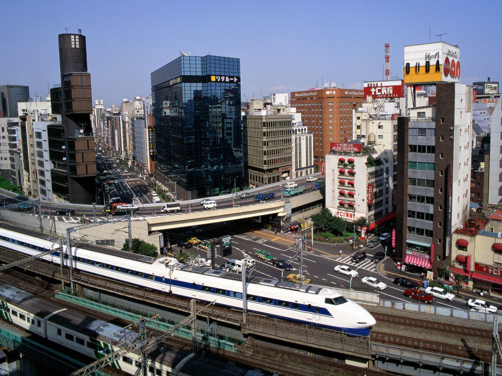 Shinkansen in Tokyo. Japan tourism, Tokyo travel, Japan travel