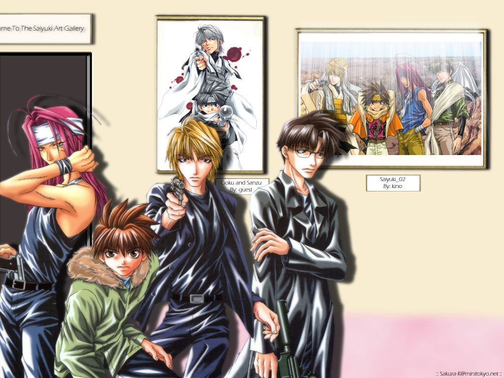 Saiyuki Wallpaper: My Trip To The Art Gallery