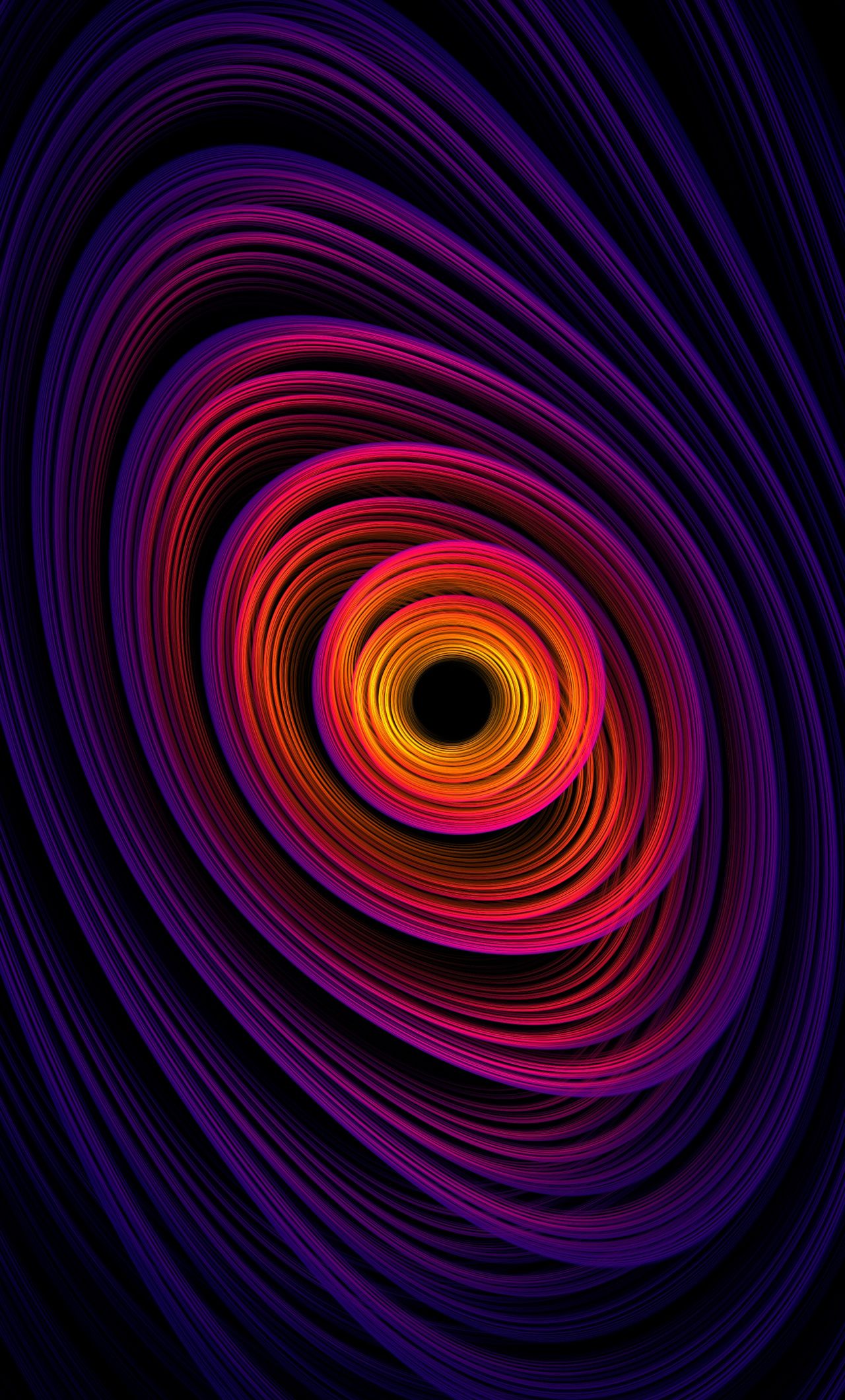 Download Spiral, shapes, abstract wallpaper, 1280x iPhone 6 Plus