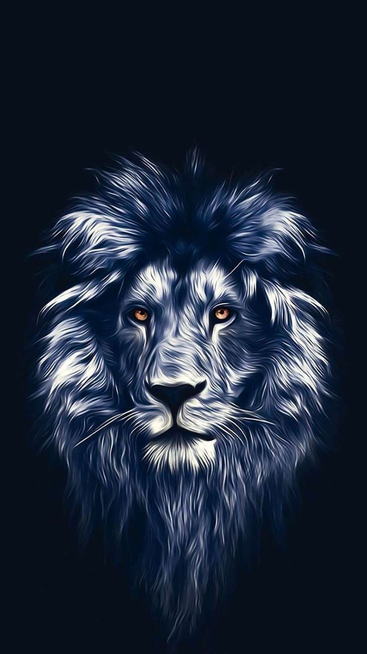 lion minimalist logo