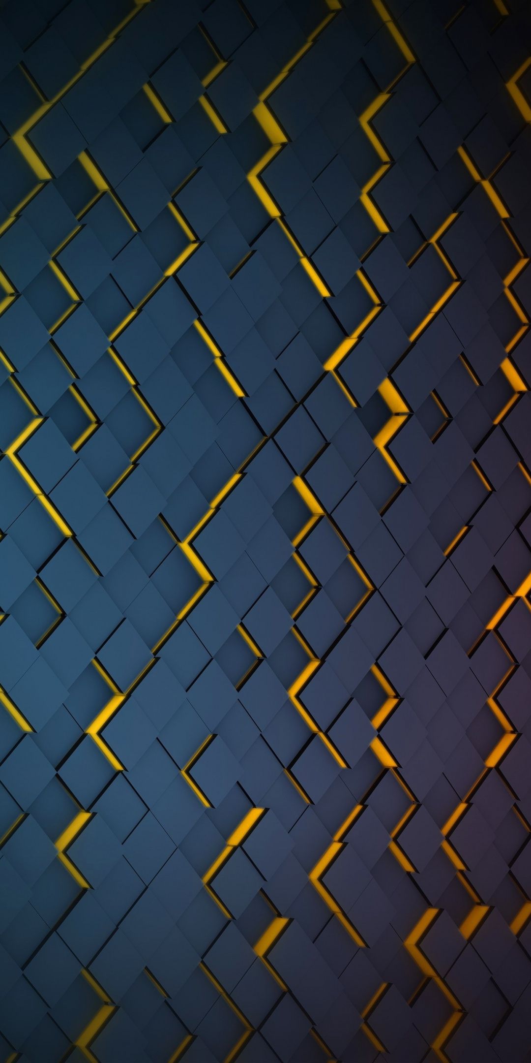 Grid, black, pattern, yellow glow, 1080x2160 wallpaper. Phone wallpaper patterns, Grid wallpaper, Pattern wallpaper