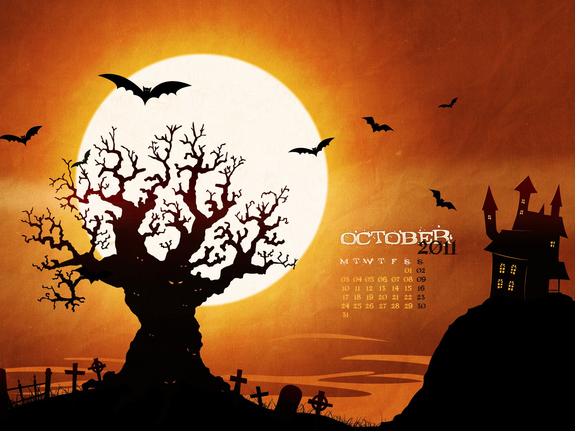 Desktop Wallpaper Calendars: October 2012