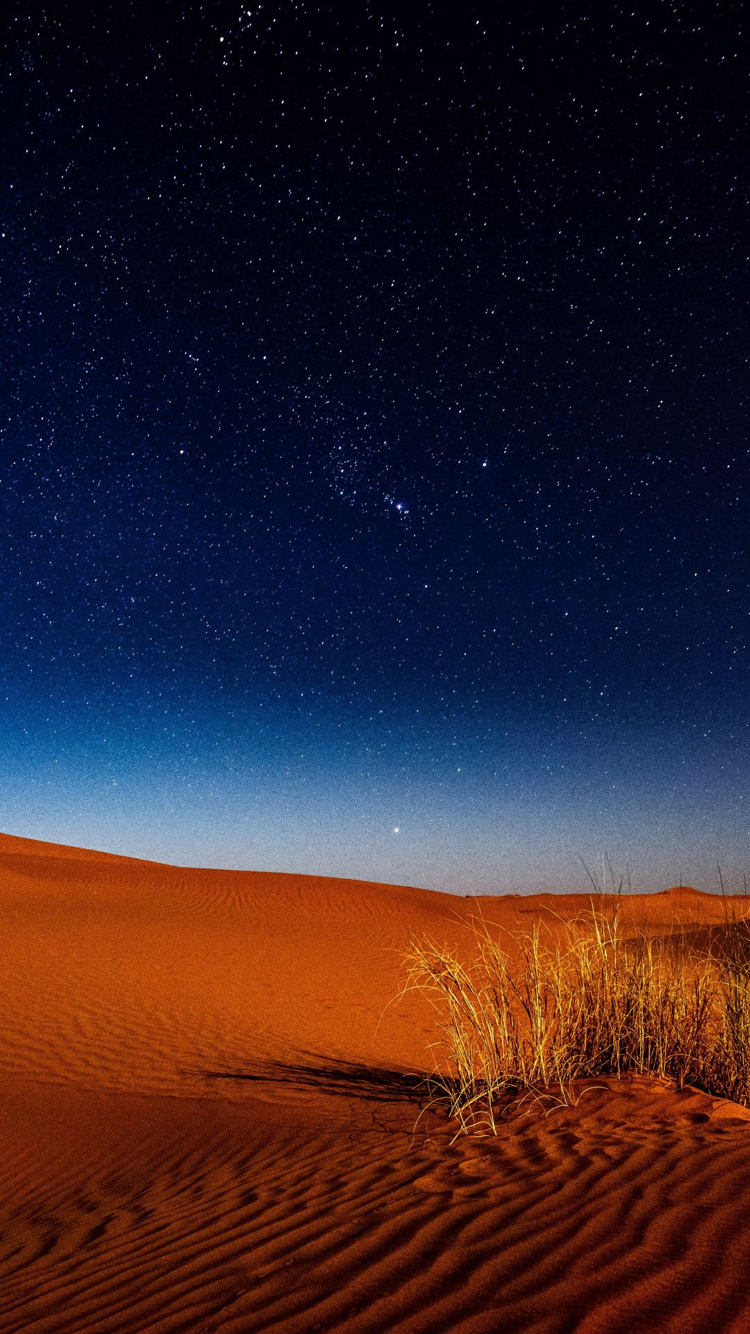 Sahara Desert At Night Wallpaper