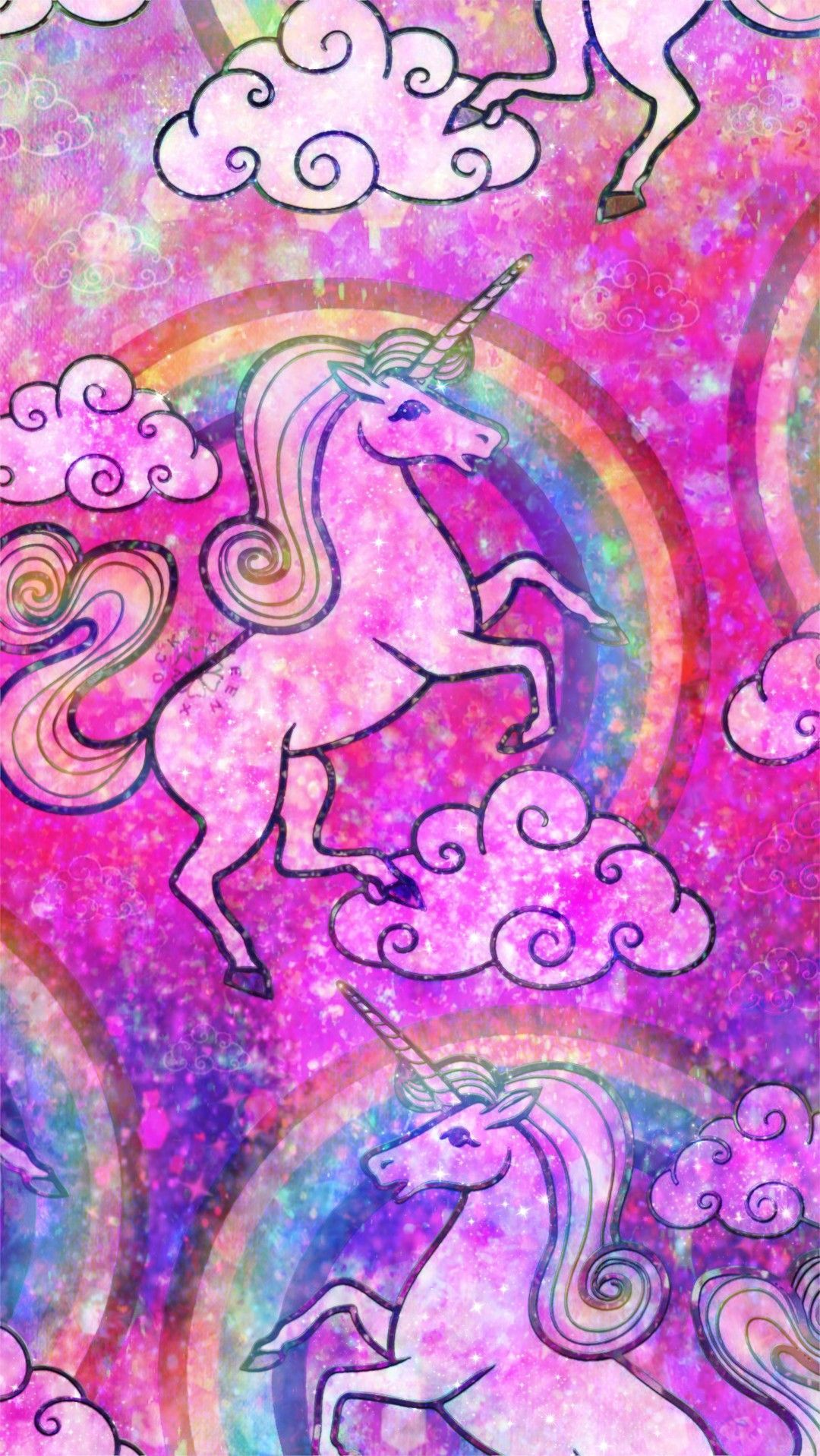 Bright Colours Unicorn Wallpapers - Wallpaper Cave