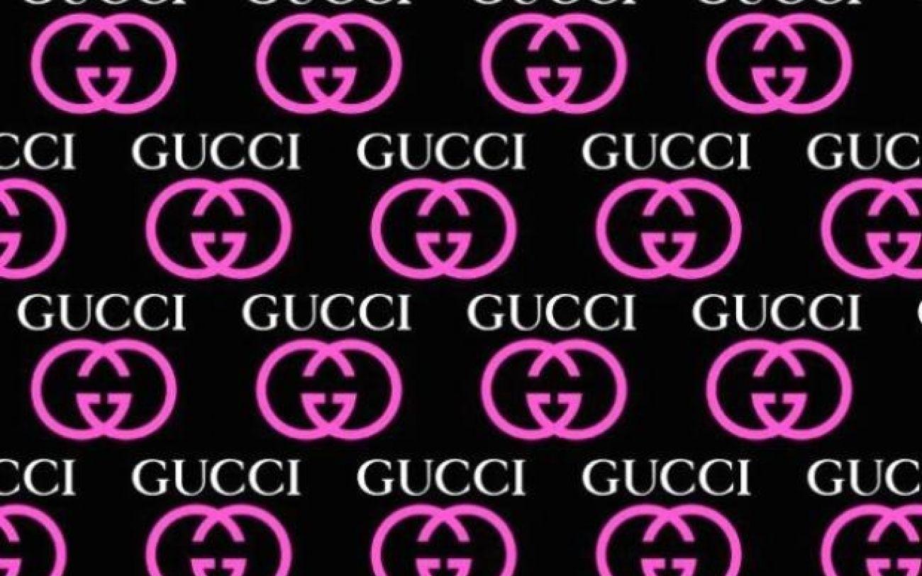 Girly Rose Gold Gucci Wallpaper