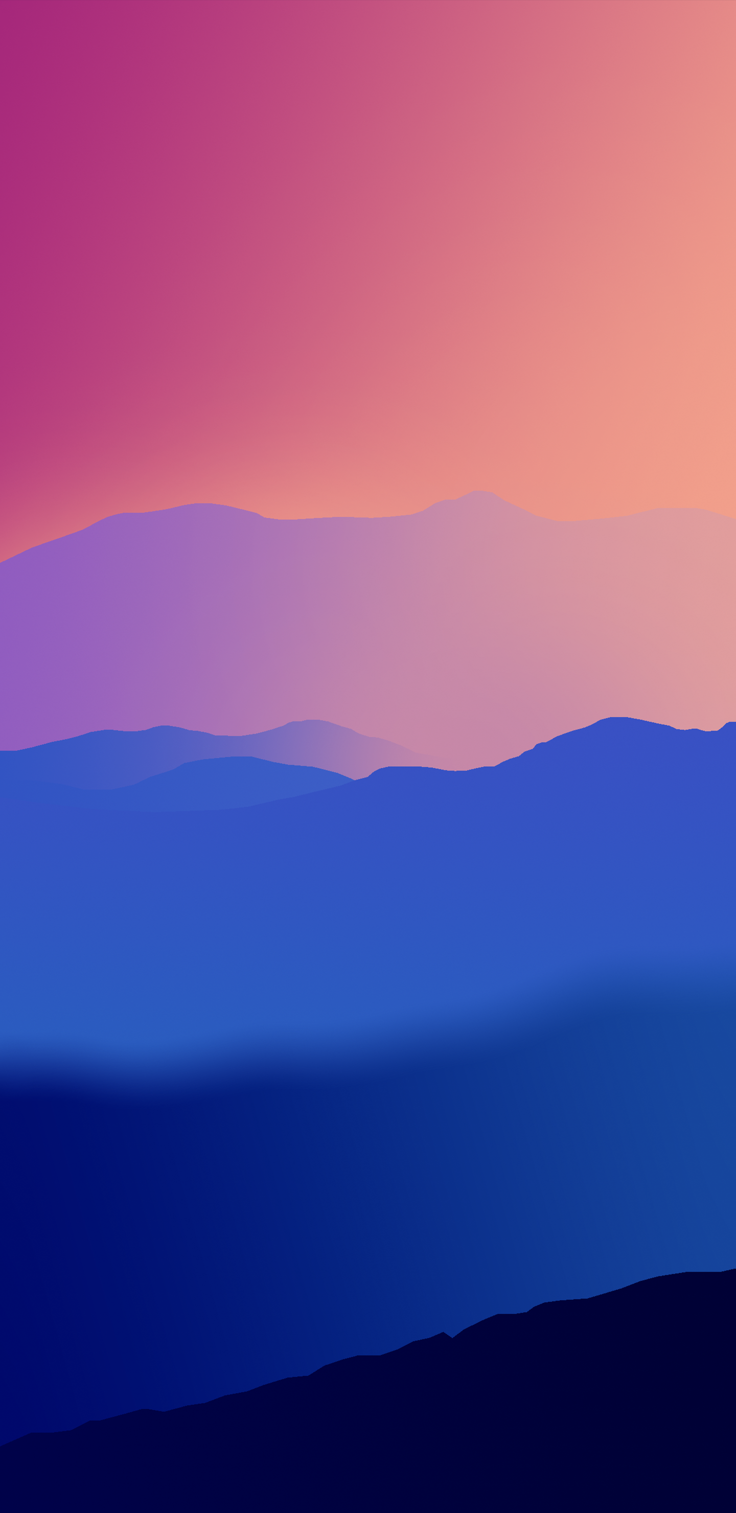 Wallpaper of the week: sunset mountains