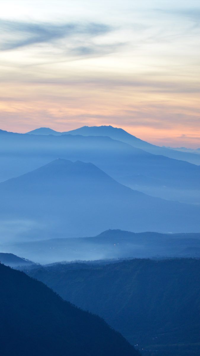 Mountains Sunset HD Wallpaper