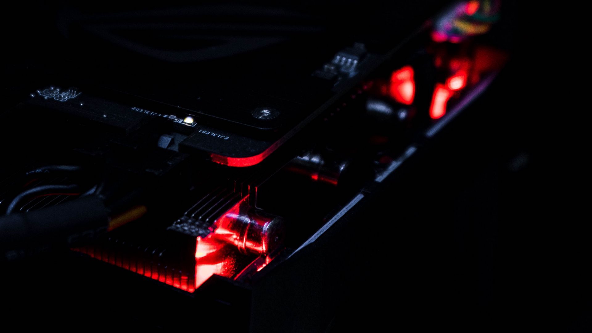 Download wallpaper 1920x1080 device, hardware, computer technology, backlight, dark full hd, hdtv, fhd, 1080p HD background