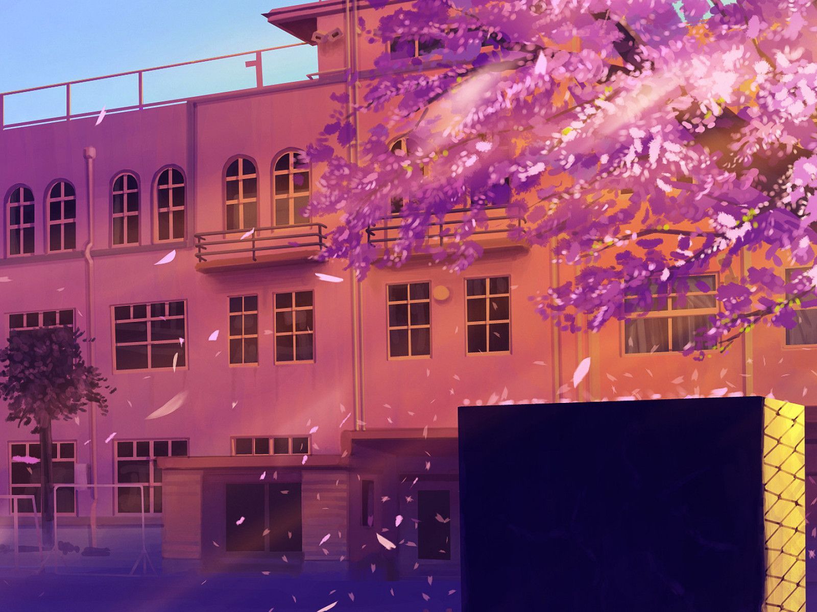 Anime School Wallpaper Free Anime School Background