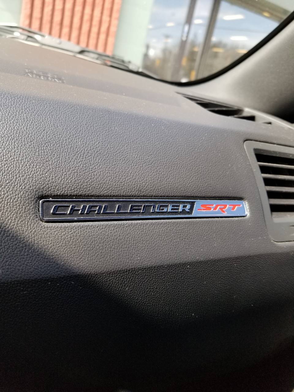 Challenger SRT Badge wallpaper