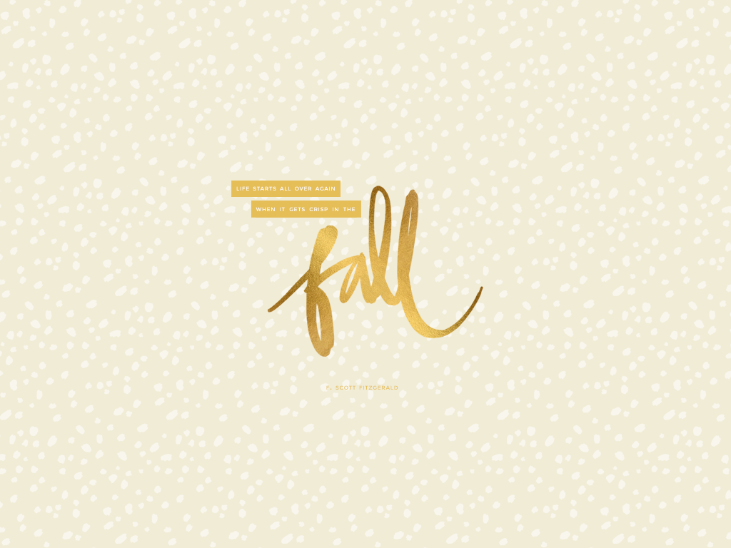Sparkle, Fall Wallpaper for your Desktop