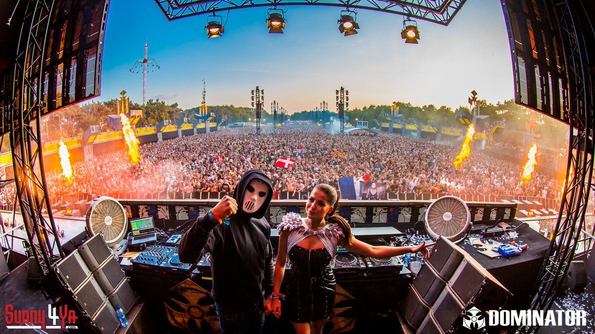 Miss K8 Angerfist at Dominator!