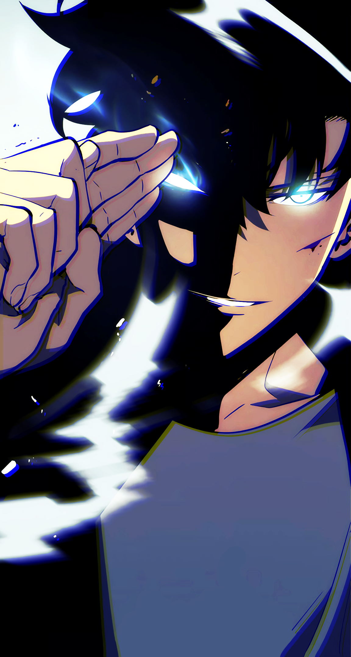 Edited the hand grab for a phone wallpaper