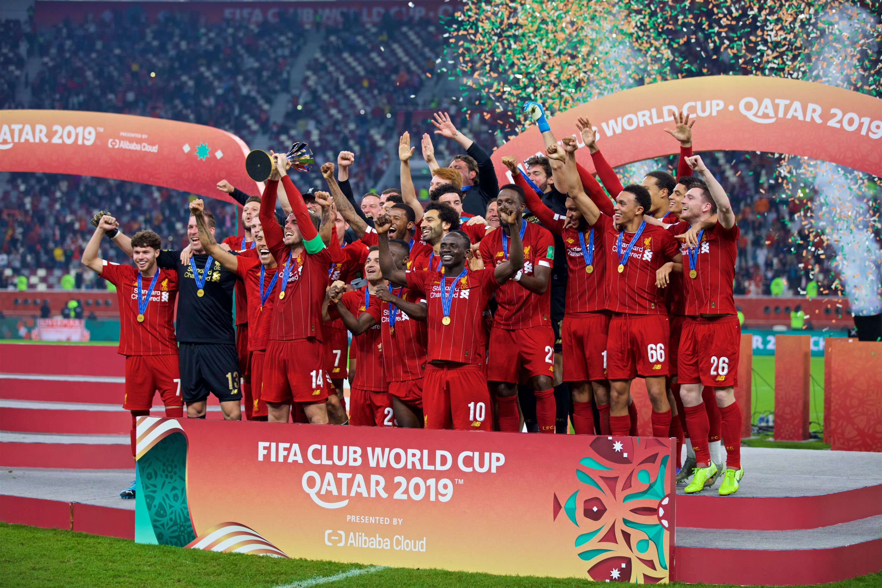 Photos: Liverpool lift the FIFA Club World Cup in Qatar