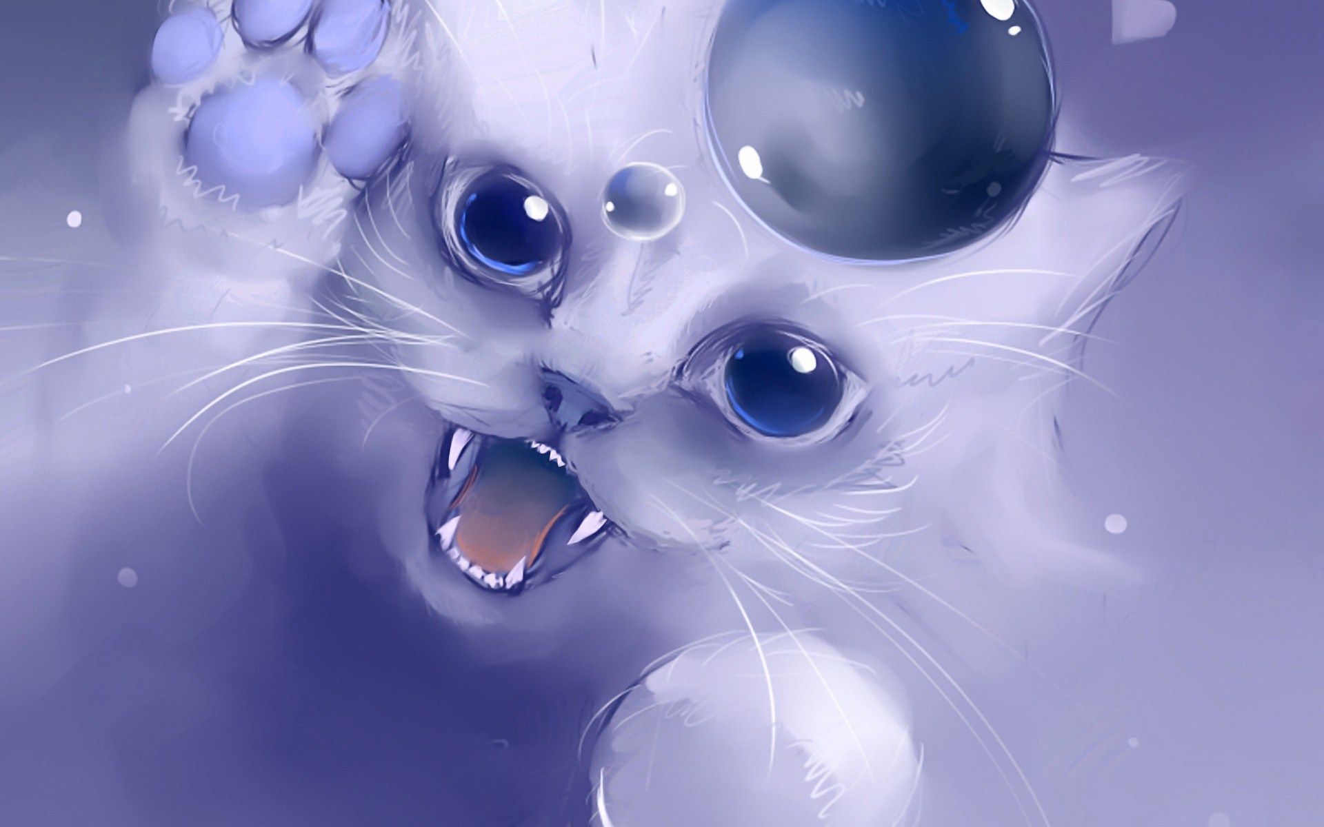 Kawaii Anime Cat Wallpaper 2020