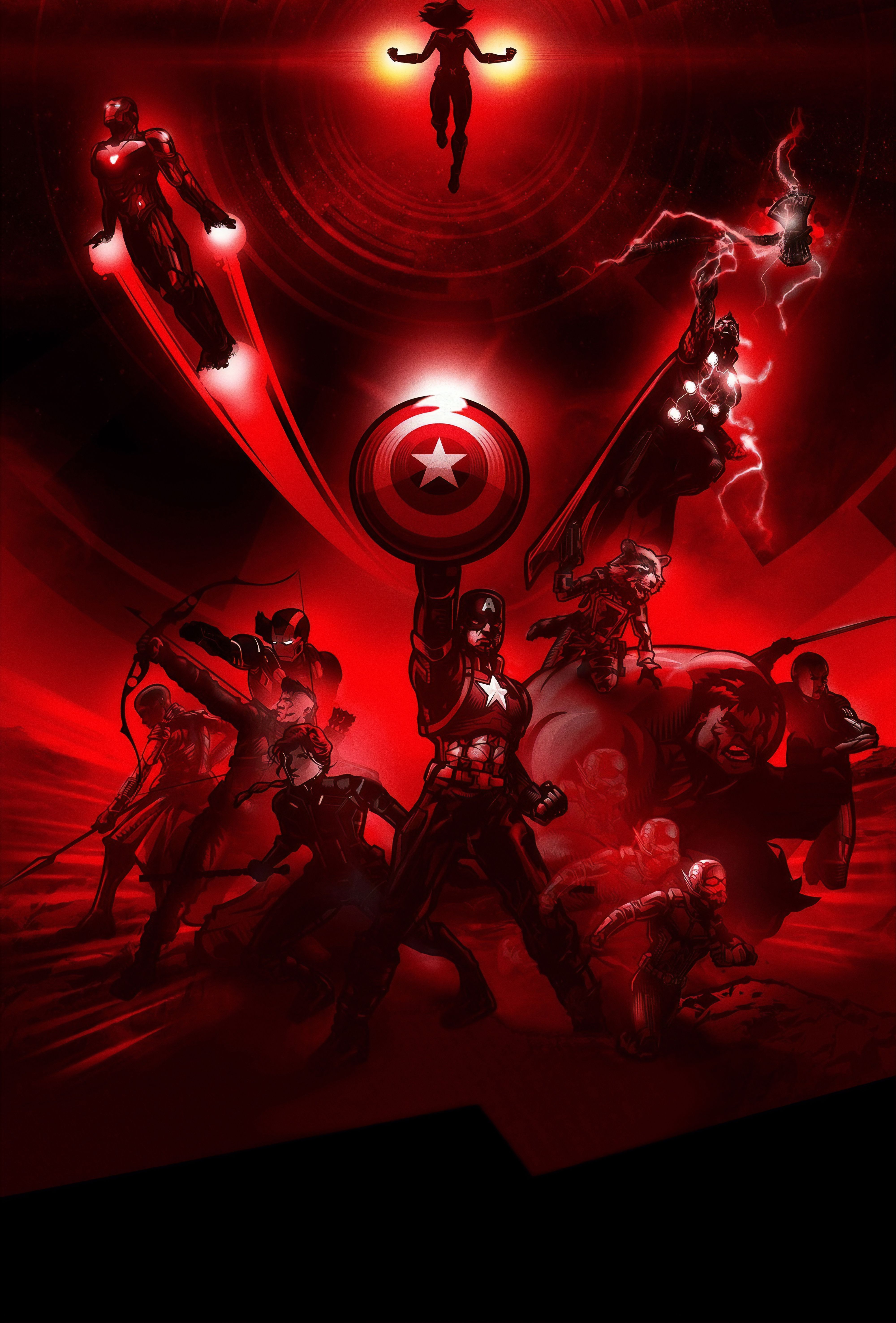 Wallpaper Avengers: Endgame, Marvel Superheroes, 4K, Movies,. Wallpaper for iPhone, Android, Mobile and Desktop