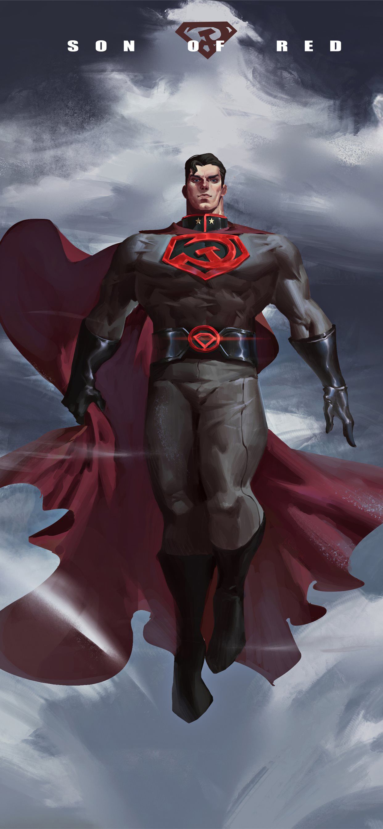 superman red son 2020 4k iPhone X Wallpaper Free Download