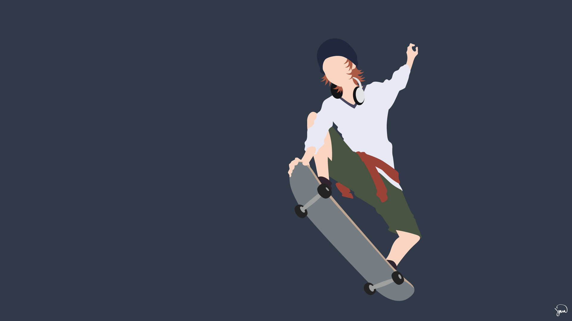 Skateboard Anime Wallpaper