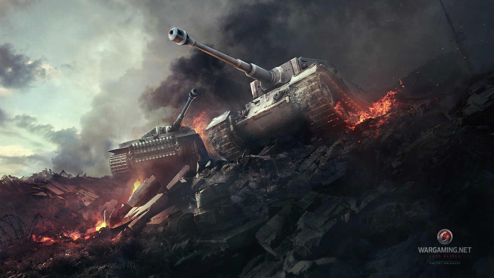 war, tanks, artwork, World of Tanks wallpaper