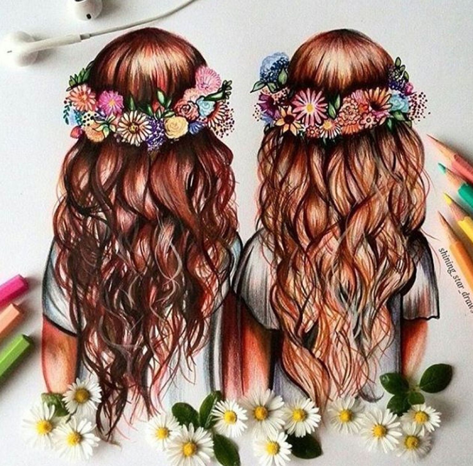 Bff Drawings Wallpaper