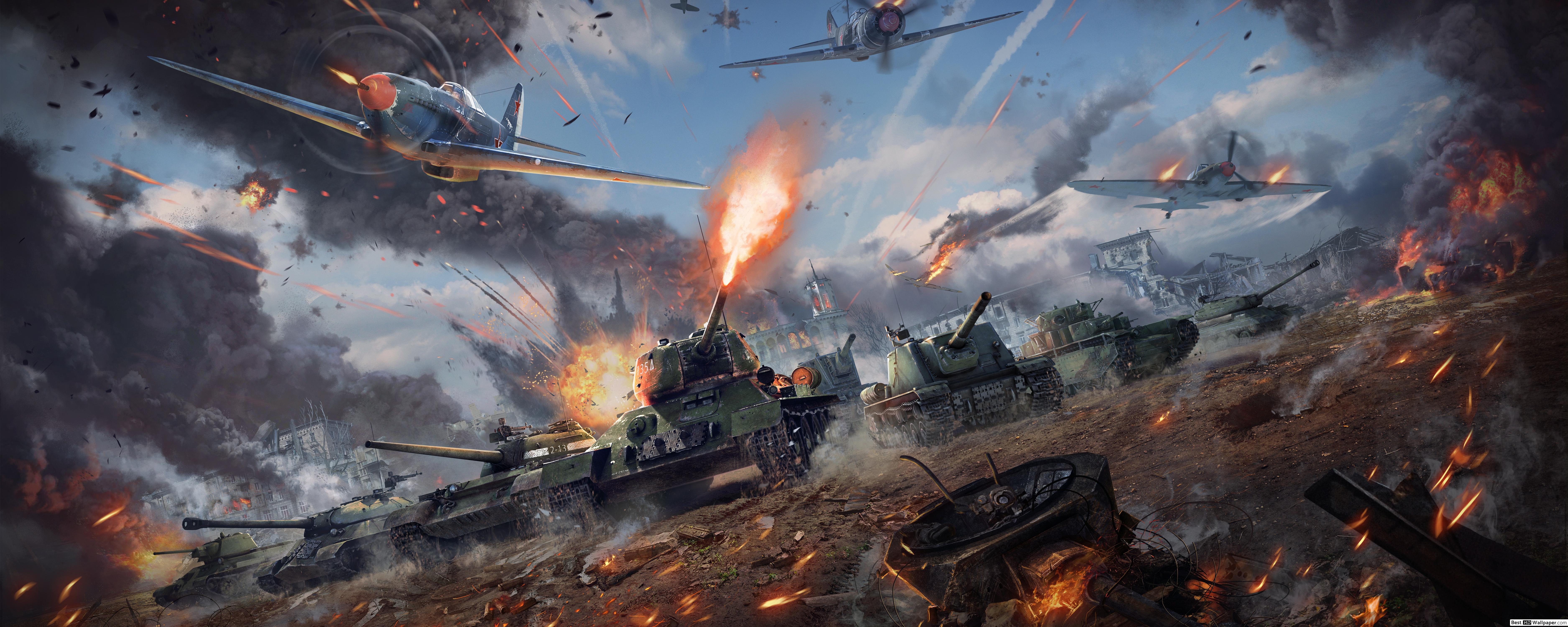 War Thunder game Tanks HD wallpaper download
