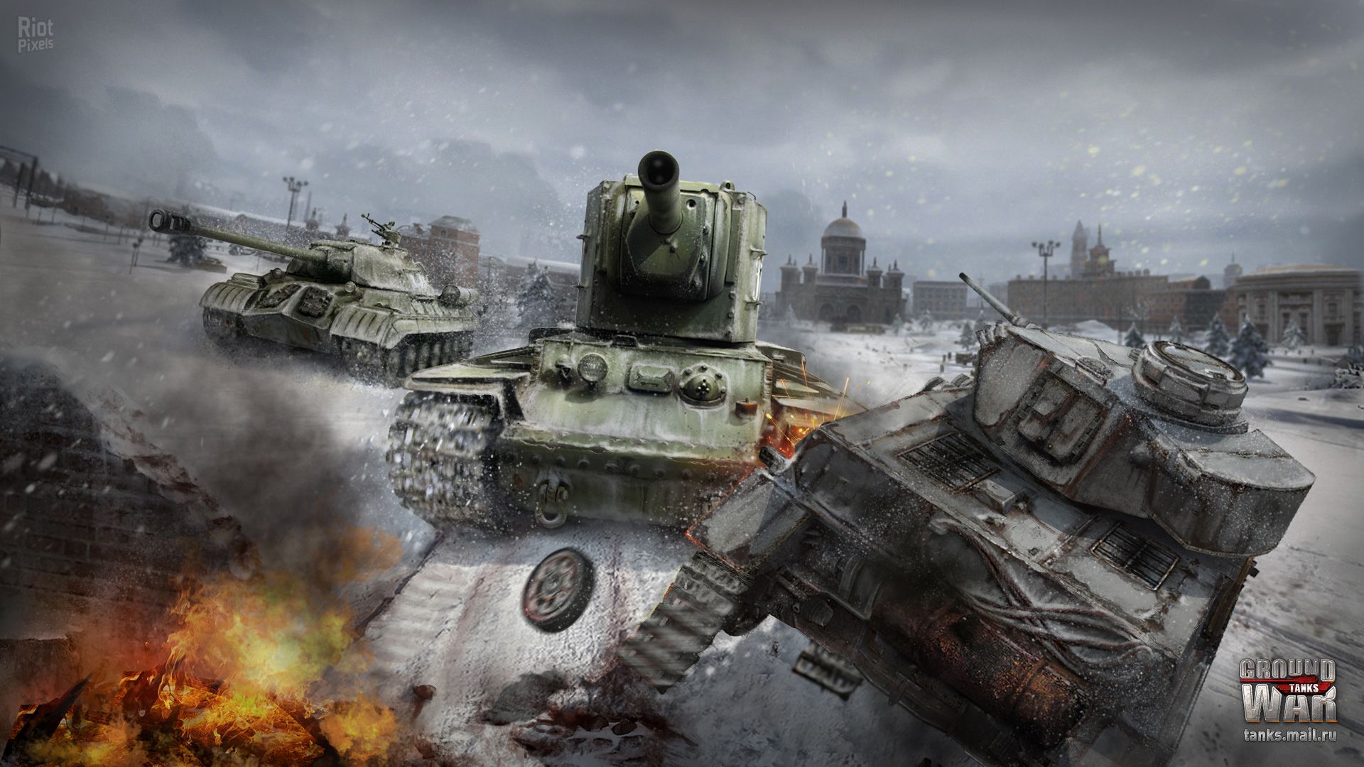Ground War: Tanks wallpaper at Riot Pixels, image