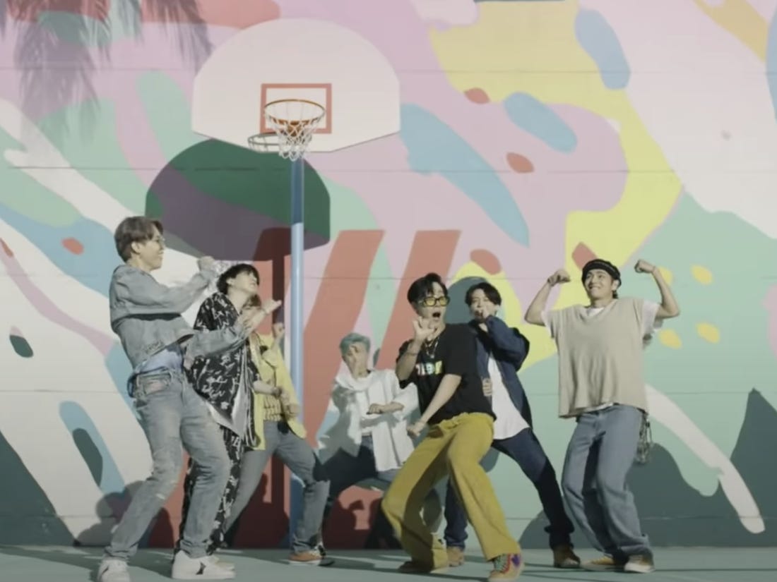 BTS 'Dynamite' music video details and references explained