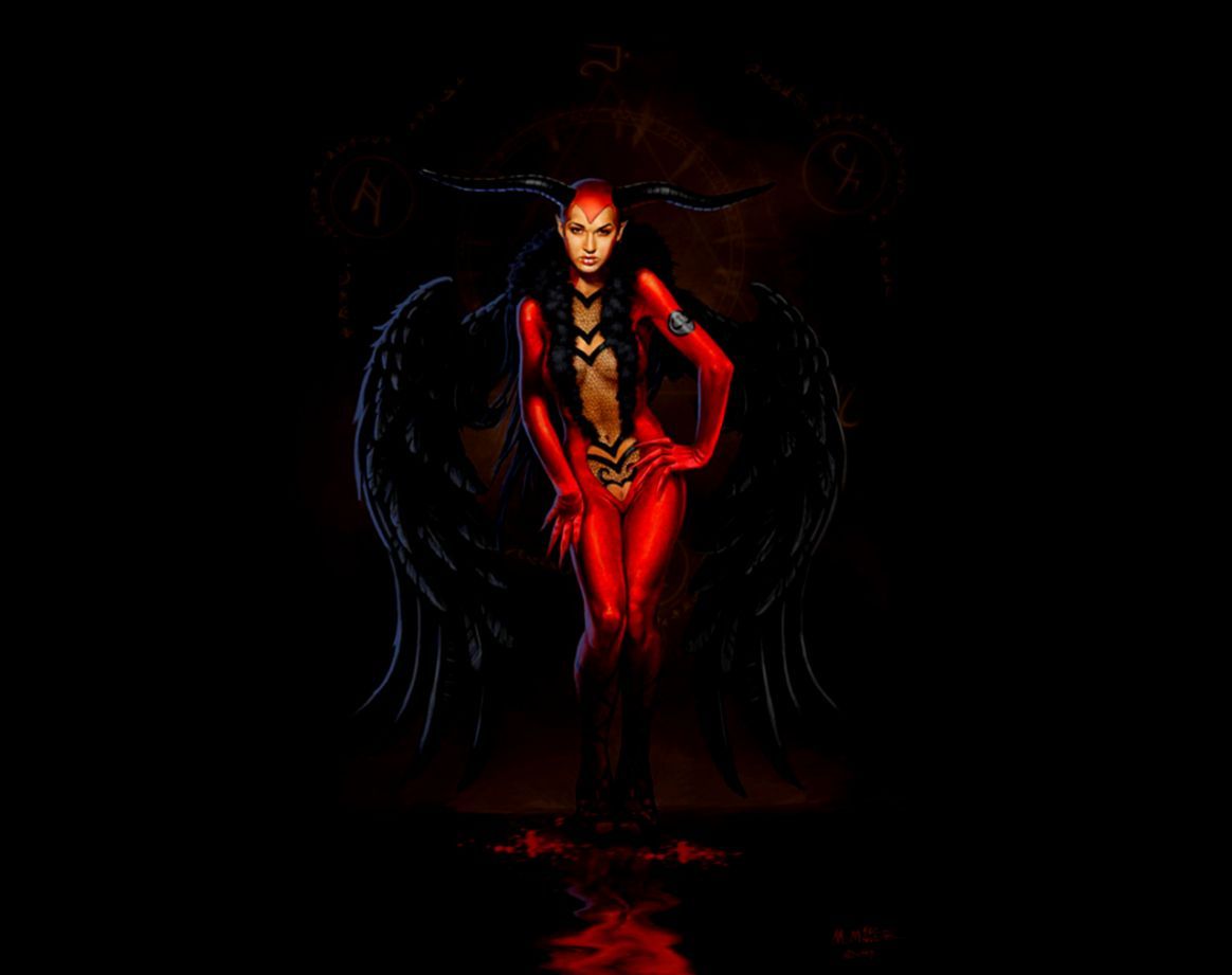 Angels And Devils Wallpaper