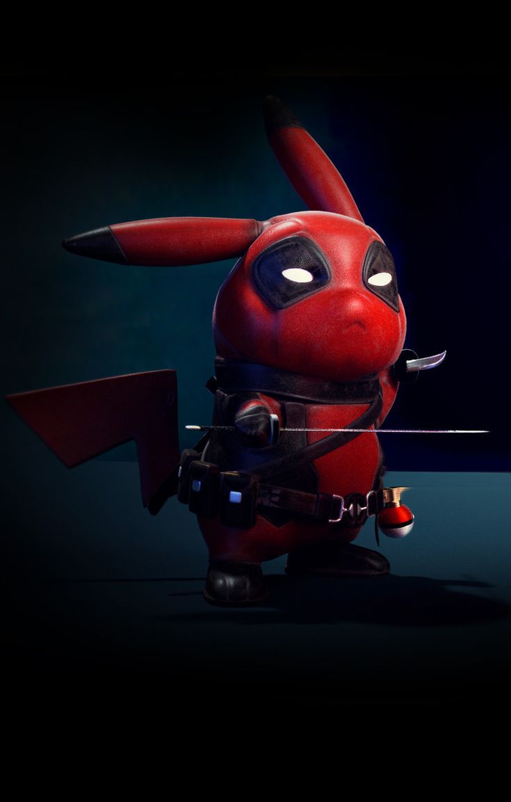 Pikachu Pokemon Detective Pika Pika. Deadpool pikachu, Pokemon, Deadpool wallpaper