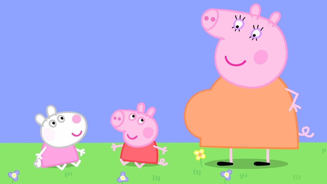 Peppa Pig Episodes Peppa Pig and Baby Suzy Sheep!. Peppa pig wallpaper, Peppa pig birthday, Peppa pig