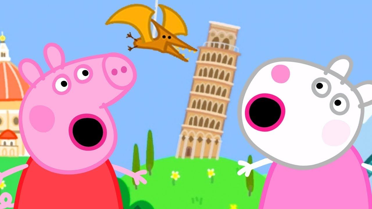 Peppa Pig Official Channel Pig and Suzy Sheep Visits the Tiny Land!. Peppa pig, Peppa pig memes, Pig